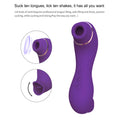 Female 10 frequency tongue licking, tidal blowing, vibrating rod, small sea lion