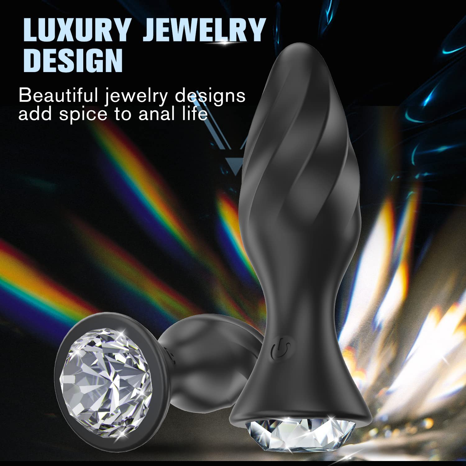 Anal Toys Gem Anal Plug With APP Controlled - Sexy-Fantasy