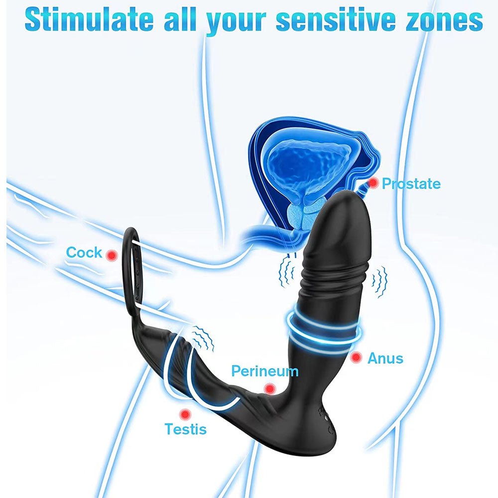 Mantric Rechargeable App Controlled Prostate Vibrator - Sexy-Fantasy