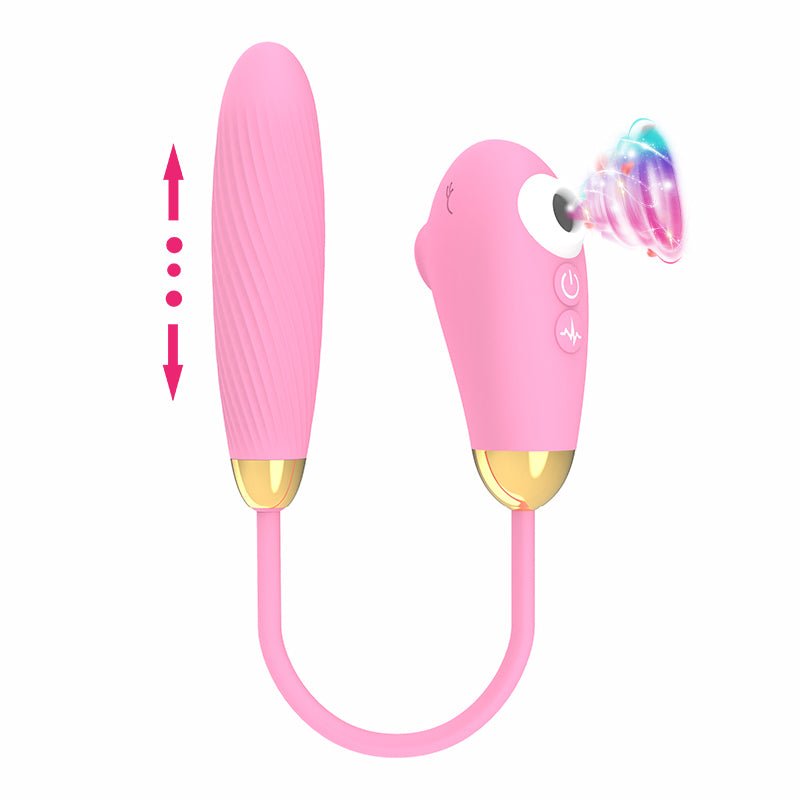 Silicone massager insertion impact jump egg - Sexy-Fantasy